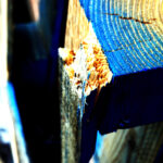 painted wood palette