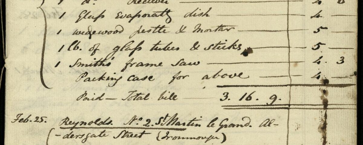 List of chemical expenses