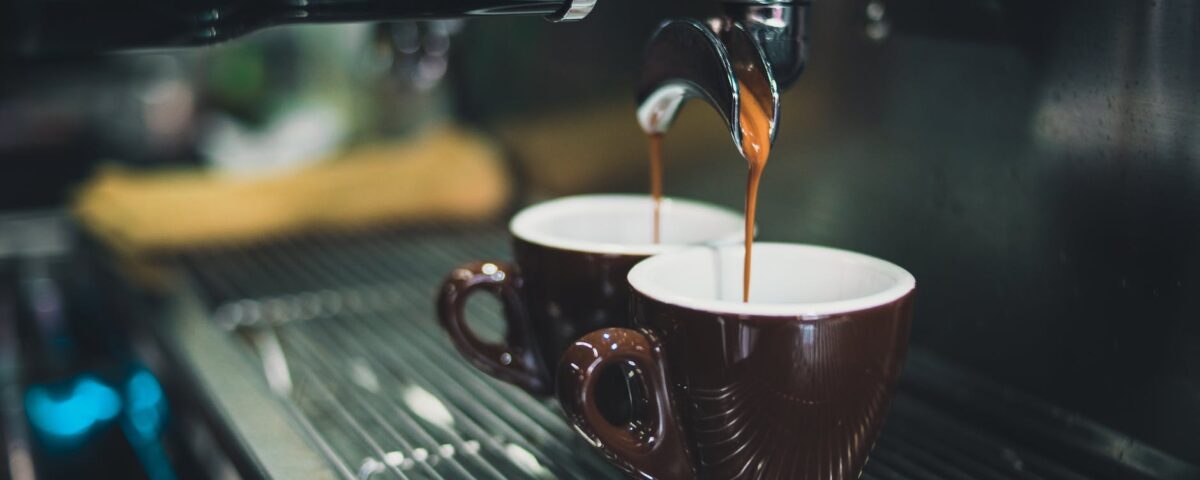 close up of coffee cup