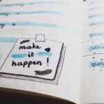 white paper with note