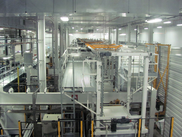 The Bottle Making Plant in the Arla Factory at Aston Clinton