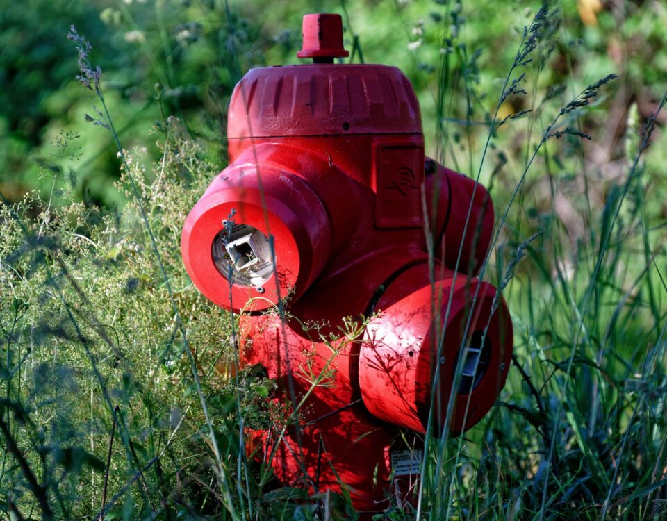 close up of a fire hydrant